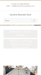 Mobile Screenshot of carolinamountaindoor.com
